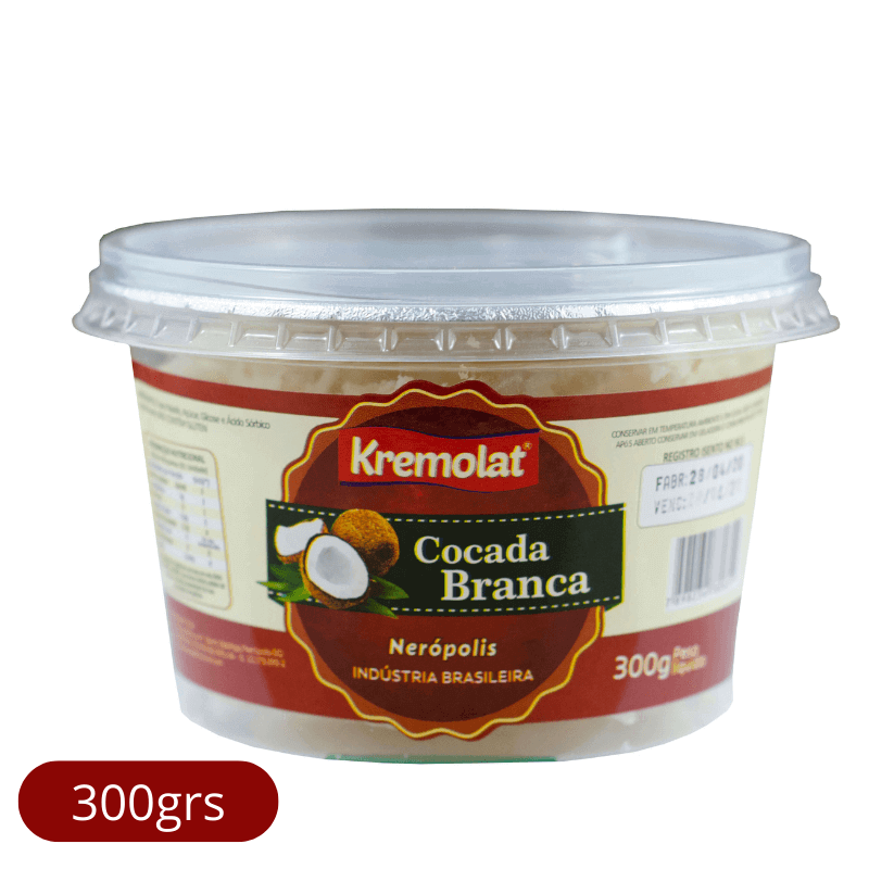 Doce Cocada Branca 300grs