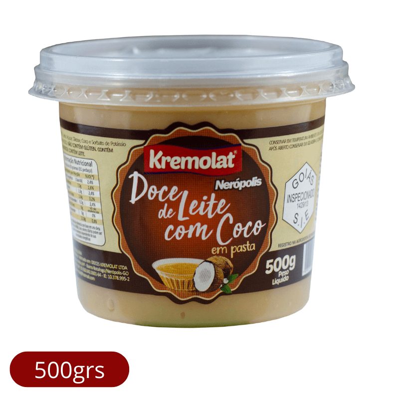 Doce de Leite com Coco 500grs