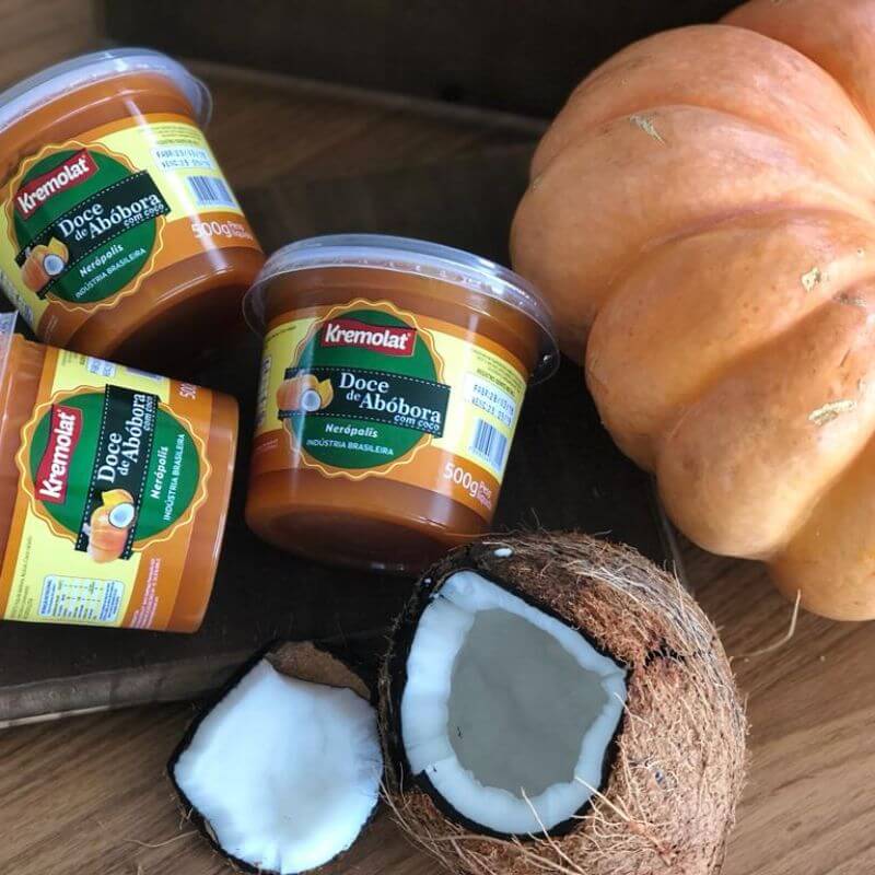 Doce de Abóbora com Coco 500grs