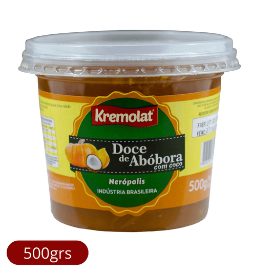 Doce de Abóbora com Coco 500grs