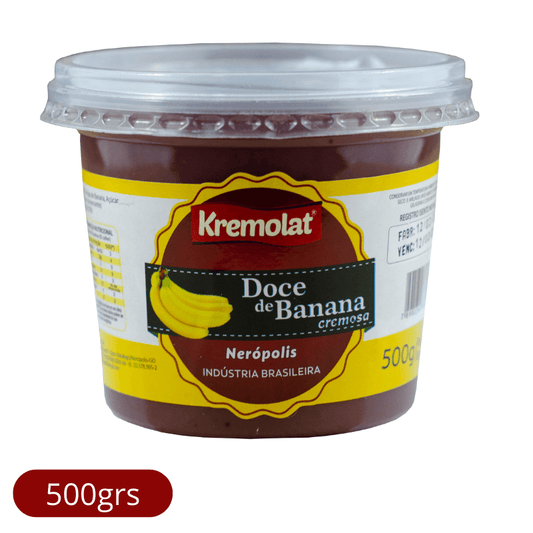 Doce de Banana Cremosa 500grs
